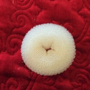 Bun Builder for Dance,  Blonde Hair,  3 Inch Diameter